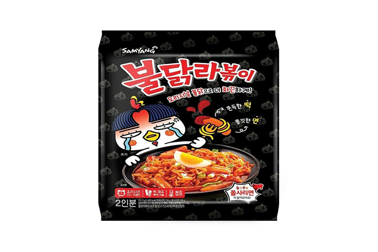 SAMYANG HOT CHICKEN RAMEN TOPPOKI 140G*5 HALAL